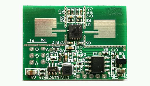10.525Ghz微波雷达感应模组RDS1000